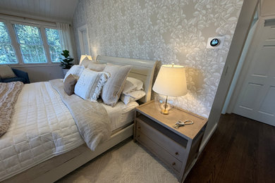 Inspiration for a timeless master bedroom remodel in Boston