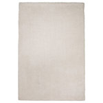KAS - KAS Bliss 1550 Ivory Shag Area Rug, 5' x 7' - This is a collection that, in all honesty, lives up to its name. Featuring extreme softness and luxury, our Bliss super soft shag is available in a number of beautiful colors that will feel amazing underfoot. Densely woven in polyester and surprisingly affordable, these rugs bring sophisticated living to an all-new level.