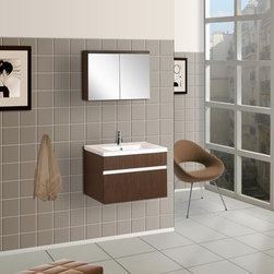 DreamLine 24" x 18" Modern Bathroom Vanity DLVRB-103 - Products