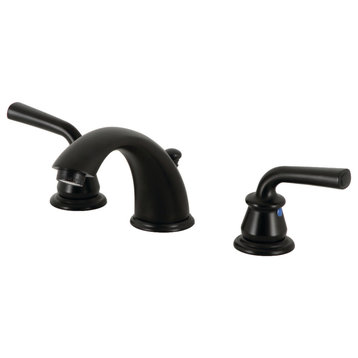 Kingston Brass KB960RXL Widespread Bathroom Faucet, Pop-Up Drain