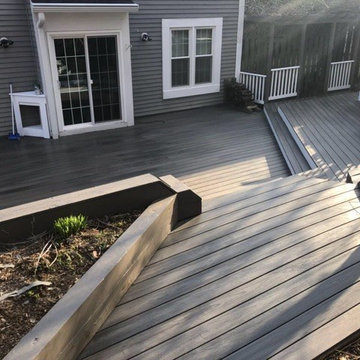 Deck Helmet Extreme Deck Makeover 1.0 with Veranda Grey Composite