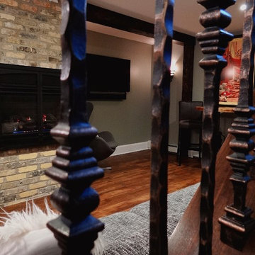 Lower Level Remodel with Wine Cellar