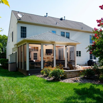 Hybrid Eze-Breeze Sunroom with Infrared Heaters