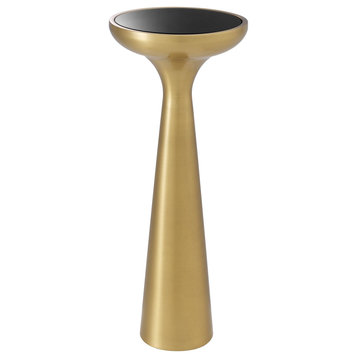 Brass Tower Side Table | Eichholtz Lindos high
