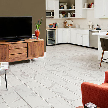Avella Bianca Carrara Porcelain Tile