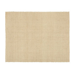 Mason Boucle Jute Rug-Bleached Ivory - Rugs