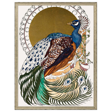 Formal Peacock Artwork