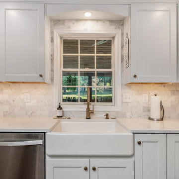Transitional Kitchen & Mudroom Design West Chester, PA