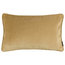 McAlister Matt Velvet Filled Pillow, Ochre Yellow, 40x60 cm