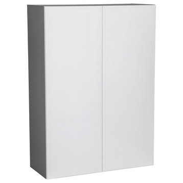 33 x 42 Wall Cabinet-Double Door-with White Gloss door