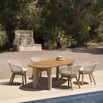 Refined Serenity in Sunlit Tones • Curated Outdoor Living
