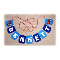 Fireman Bunting - Nursery Decor
