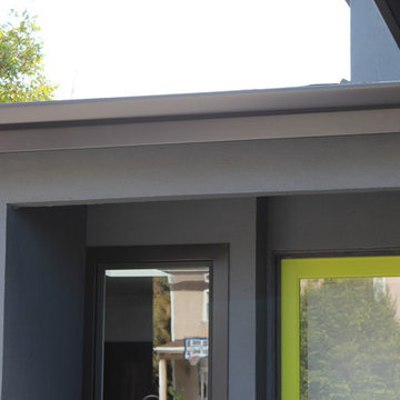 Fascia Wrap, Seamless Angle Faced Gutters,Box Downspouts,Los Angeles