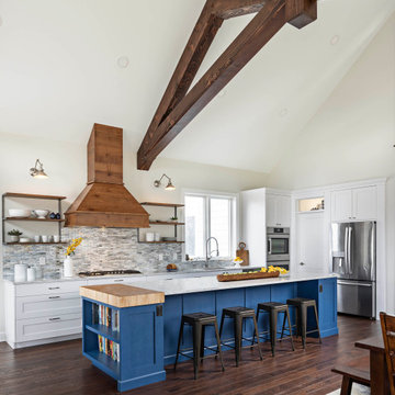 Textured Craftsman Home in Dexter, Michigan
