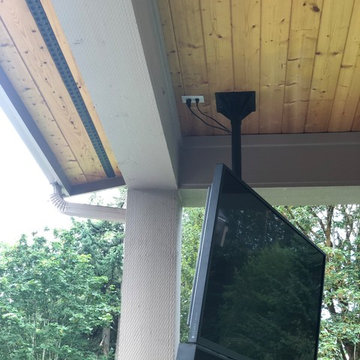 Outdoor TV - Before and After