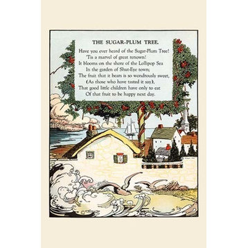 The Sugar Plum Tree- Paper Poster 12" x 18"