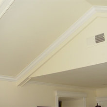 Crown Molding  cathedral ceiling