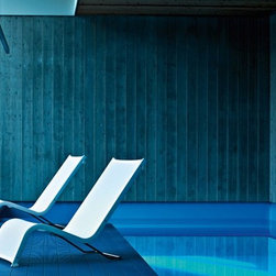 Lazy Deckchair by Serralunga - Outdoor Chaise Lounges