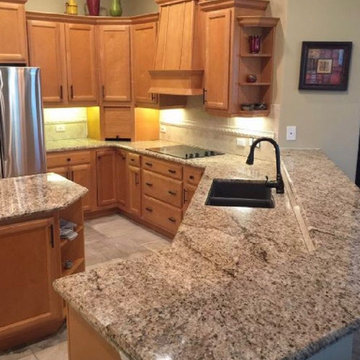 Kitchen Countertops and backsplash