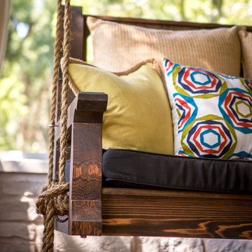 Nostalgic Porch Swing