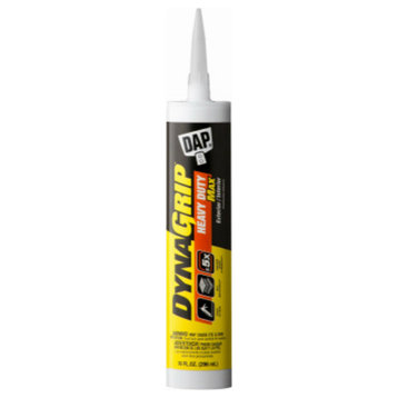 DAP® 27511 DynaGrip® Heavy Duty Max Construction Adhesive, White, 10 Oz