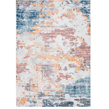 CRS796D Rug Gold, Rust, 6'3" Square