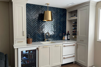 Inspiration for a home bar remodel in Other