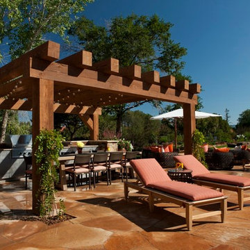 Santa Fe Sanctuary Pool & Pool House