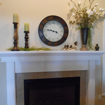 Living room Re-design with Custom Entertainment Center