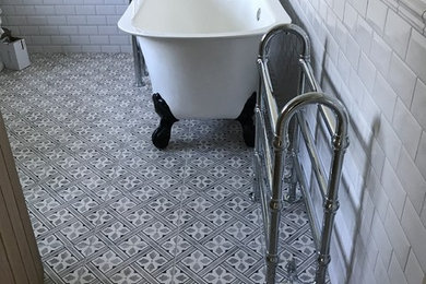 Classic bathroom in Devon.