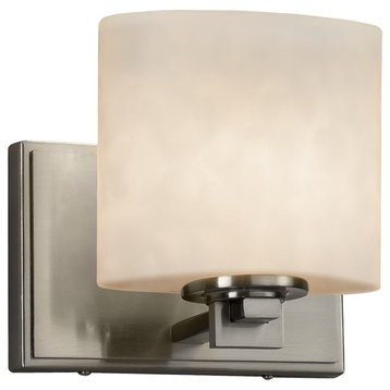 Clouds Era, Wall Sconce, Oval, Nickel, Clouds, LED