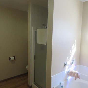 Master Bath Remodeling for Wheelchair Accessibility - BEFORE