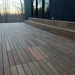 Floating IPE deck - Deck Tiles And Planks