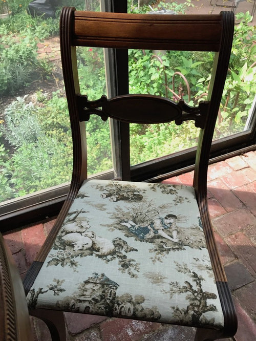 "New" Breakfast Room Chairs