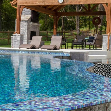 All Glass Tile Pool