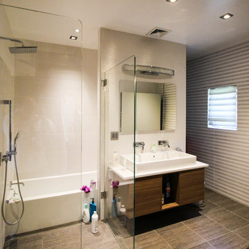 Master Bathroom Walk-in Closet Merge