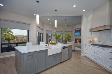 Inspiration for a transitional kitchen remodel in Phoenix