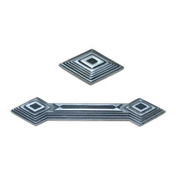 Dartefax - Diamond Knob, Oil Rub Bronze - Cabinet And Drawer Knobs