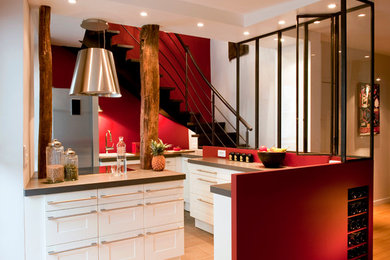 Idées déco pour une cuisine contemporaine.