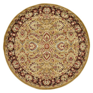 Traditional Area Rug Odyssey Collection, Round 6' - Traditional - Area ...