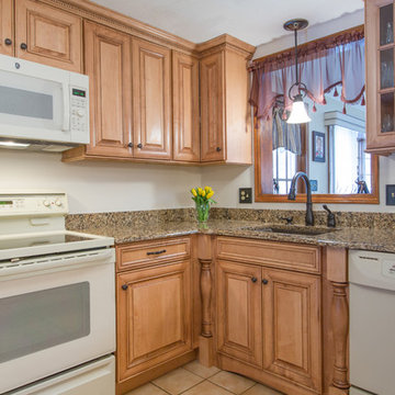 Traditional Open Kitchen