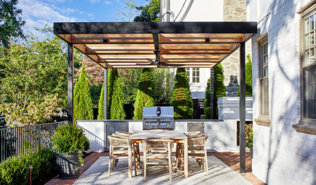 Patio of the Week: Elegant Terrace With Cathedral Views