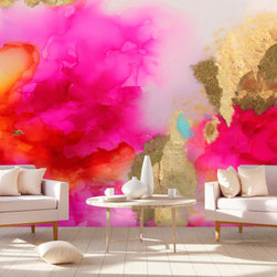 Pink Accent Wall - Paint And Wall Covering Supplies