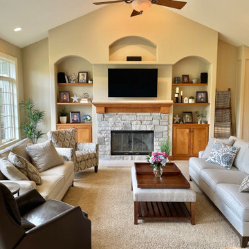 Pewaukee Fireplace Facelift