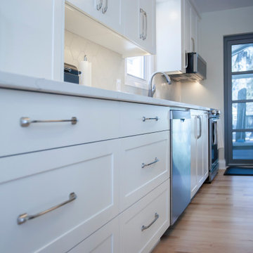 Extended Galley Kitchen