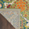 Nourison Allur 7' x 10' Sage Ivory Fabric Bohemian Area Rug (7' x 10')