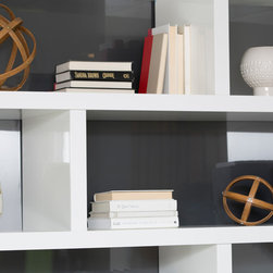 Modern High-Gloss Bookshelf (mHouse Project) - Storage And Organization