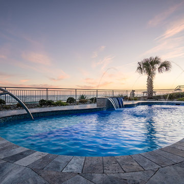 Fiberglass Pool on the Ocean, Emerald Isle