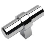 Cosmas - Cosmas 181CH Polished Chrome Euro Style T Bar Knob - Manufacturer: Cosmas