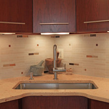 Corner Kitchen Sink